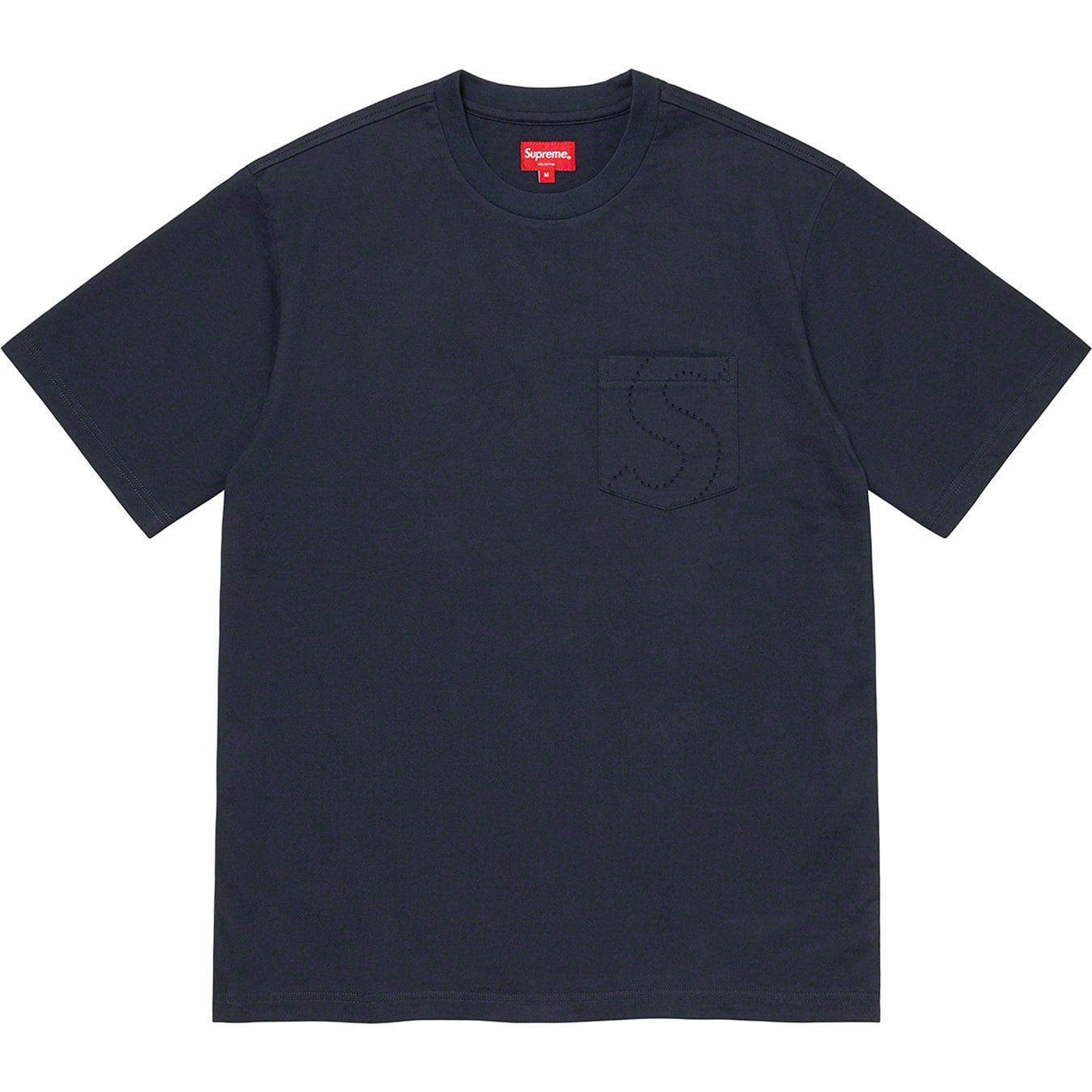 Laser Cut S Logo Pocket Tee view 3
